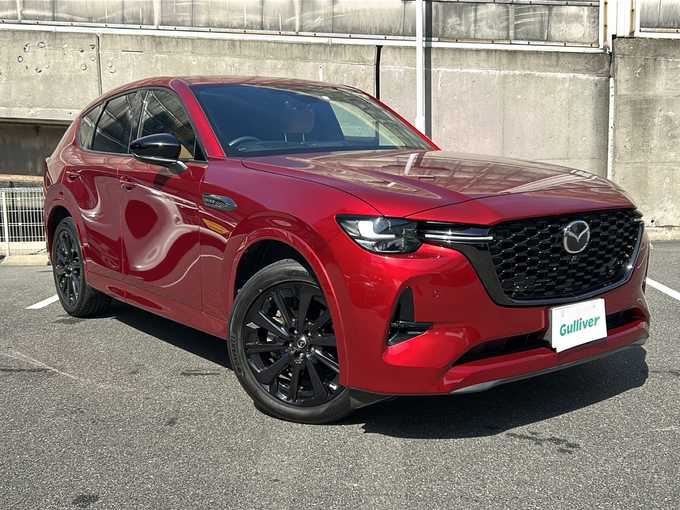 新着情報“ＣＸ－６０XD－ハイブリッド プレミアムスポーツ”2023年式ソウルレッドクリスタルM入荷しました！