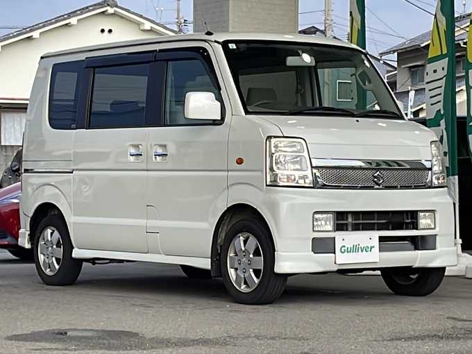 新着情報“エブリイワゴンPZターボ”2009年式パールホワイト入荷しました！