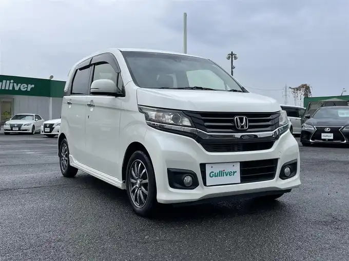 新着情報“Ｎ－ＷＧＮカスタムG・Aパッケージ”2014年式プレミアムホワイトパール入荷しました！