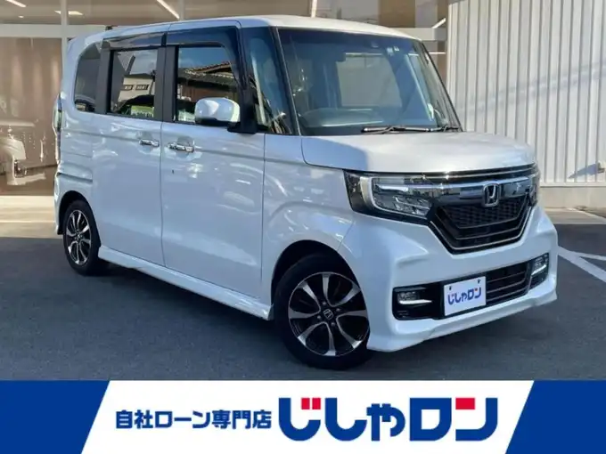 新着情報“Ｎ－ＢＯＸカスタムG・Lホンダセンシング”2018年式プラチナホワイトパール入荷しました！
