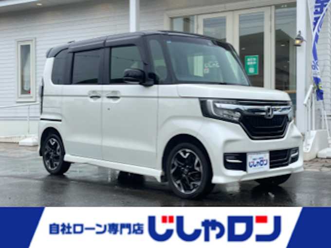 新着情報“Ｎ－ＢＯＸカスタムG・EXターボホンダセンシング”2017年式プレミアムホワイトパールⅡ入荷しました！