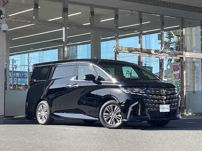 新着情報“アルファードZ”2025年式ブラック入荷しました！