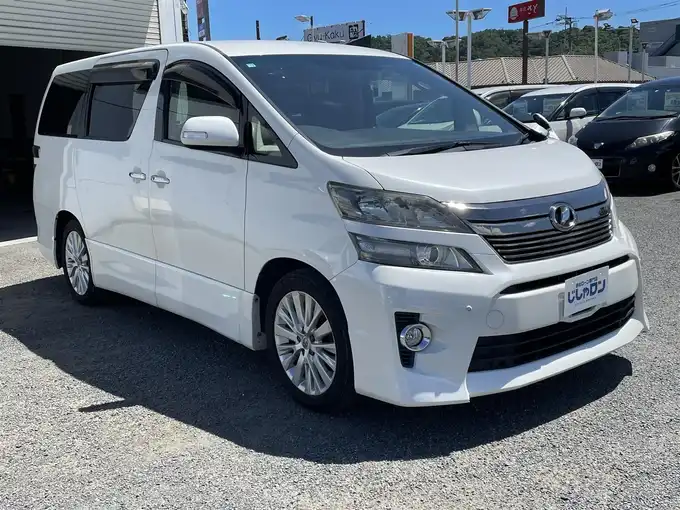 新着情報“ヴェルファイア2．4Z Gエディション”2014年式ホワイトパールクリスタルシャイン入荷しました！