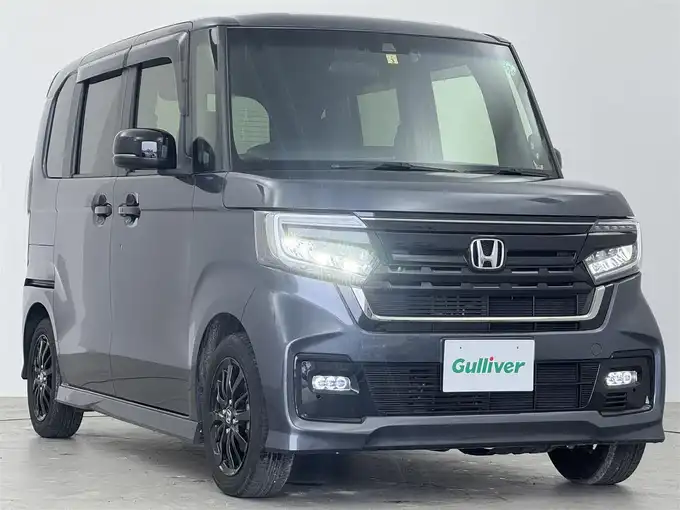 新着情報“Ｎ－ＢＯＸカスタムL特別仕様車スタイル+ブラック”2022年式メテオロイドグレーメタリック入荷しました！