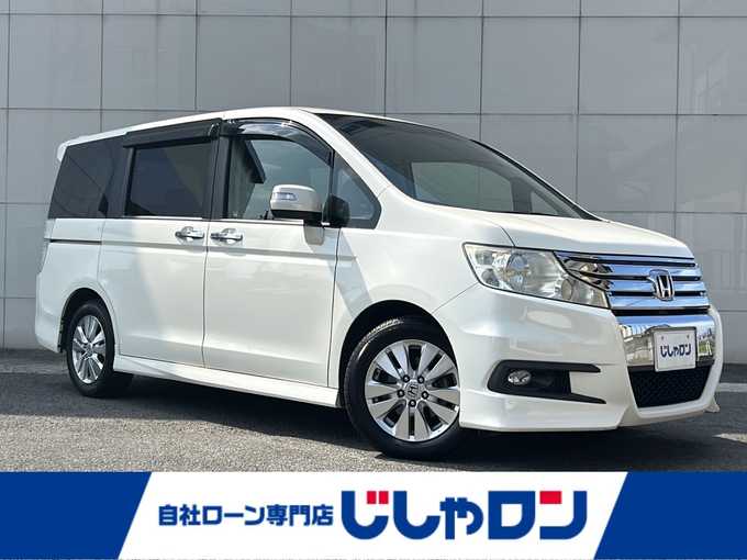 新着情報“ステップワゴンスパーダZ”2012年式プレミアムホワイトパール入荷しました！