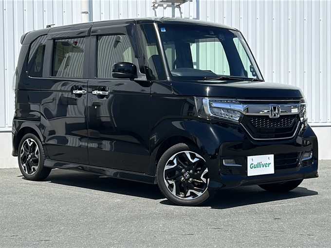 新着情報“Ｎ－ＢＯＸカスタムG・Lターボホンダセンシング”2019年式クリスタルブラックパール入荷しました！