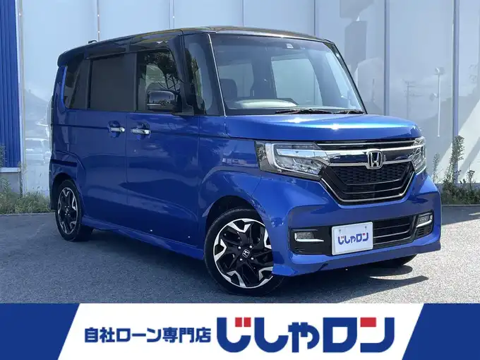 新着情報“Ｎ－ＢＯＸG・Lホンダセンシング”2019年式ブリリアントスポーティブルーメタリック2トーン入荷しました！