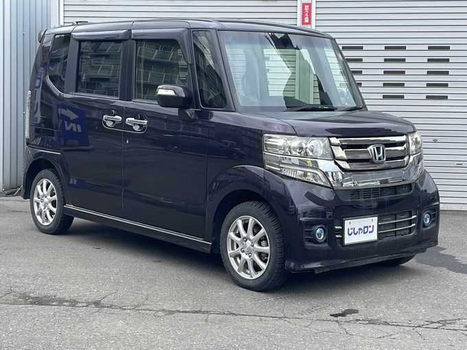 新着情報“Ｎ－ＢＯＸ＋カスタムG・Lパッケージ”2015年式プレミアムベルベットパープル・パール入荷しました！