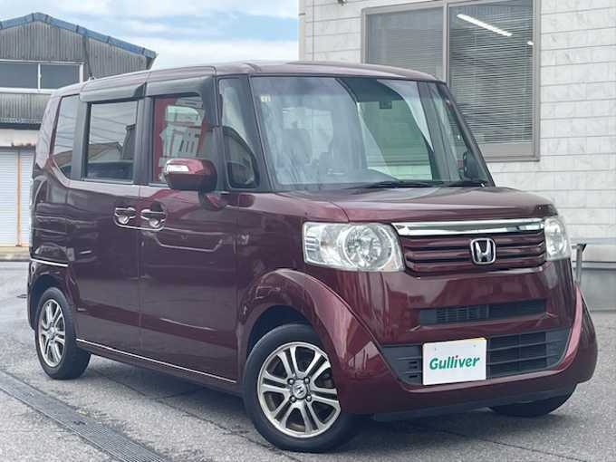 新着情報“Ｎ－ＢＯＸG・ターボパッケージ”2013年式プレミアムディープロッソパール入荷しました！