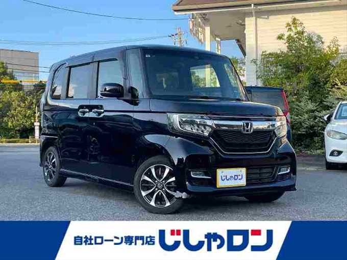 新着情報“Ｎ－ＢＯＸカスタムG・Lホンダセンシング”2018年式クリスタルブラックパール入荷しました！