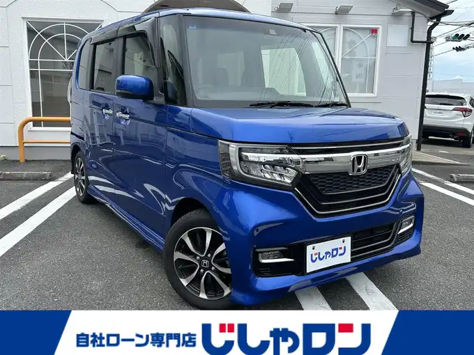 新着情報“Ｎ－ＢＯＸカスタムG・Lホンダセンシング”2019年式ブリリアントスポーティブルーメタリック2トーン入荷しました！