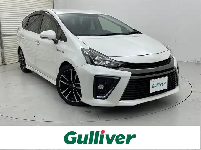 新着情報“プリウスαSツーリングセレクション・G’s”2016年式ホワイトパールクリスタルシャイン入荷しました！