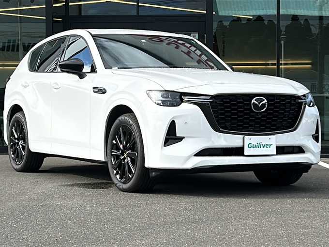 新着情報“ＣＸ－６０XD－ハイブリッド プレミアムスポーツ”2022年式ロジウムホワイトプレミアムメタリック入荷しました！