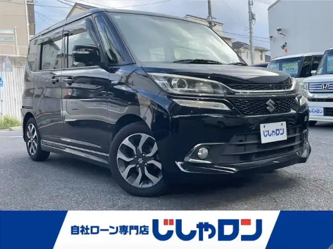 新着情報“ソリオバンディットハイブリッドMV デュアルカメラブレーキサポート装着車”2016年式スーパーブラックパール入荷しました！