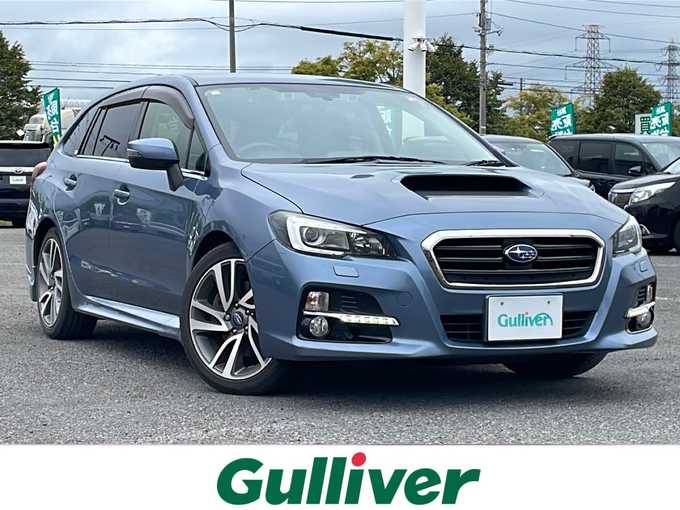 新着情報“レヴォーグ1．6GT－Sアイサイト”2014年式スティールブルーグレーM入荷しました！