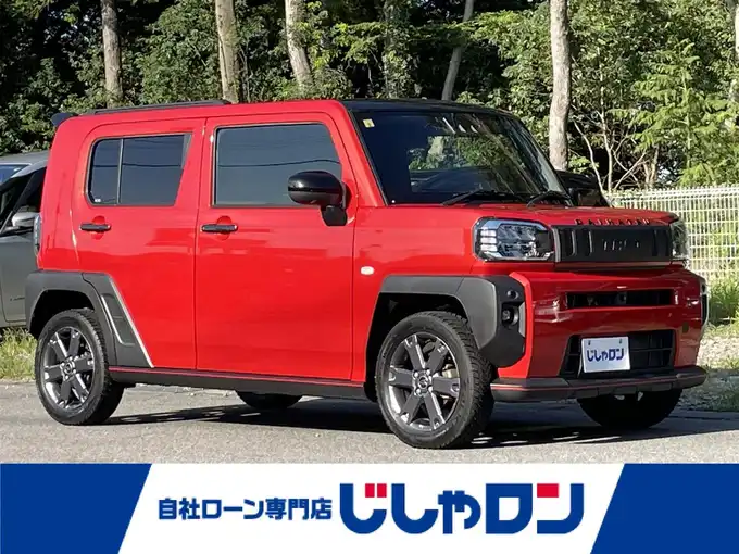 新着情報“タフトGターボ”2020年式コンパーノレッド入荷しました！