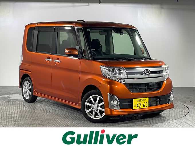 新着情報“タントカスタムX SAⅡ”2015年式トニコオレンジメタリック入荷しました！