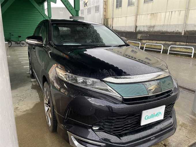 新着情報“ハリアーエレガンス”2017年式スパークリングブラックパールクリスタルシャイン入荷しました！