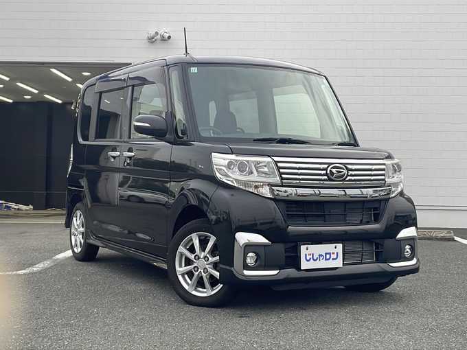 新着情報“タントカスタムX”2017年式ブラックマイカメタリック入荷しました！