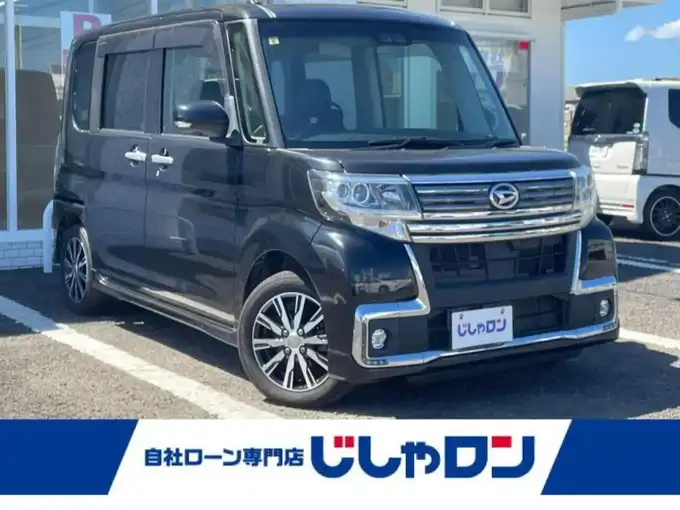 新着情報“タントカスタムX トップエディションSAⅢ”2018年式ブラックマイカメタリック入荷しました！