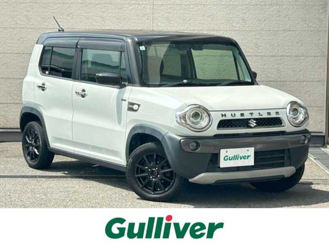 新着情報“ハスラーFリミテッド セットオプション装着車”2017年式クリスタルホワイトパール/ブラック2トーン入荷しました！