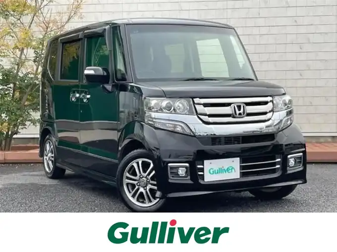 新着情報“Ｎ－ＢＯＸカスタムG・ターボLパッケージ”2017年式クリスタルブラックパール入荷しました！