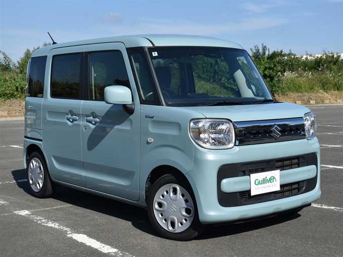 新着情報“スペーシアハイブリッドX”2020年式ライトブルー入荷しました！