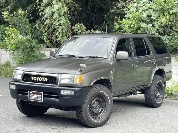 新着情報“ハイラックスサーフSSR－X 標準ボデー”1996年式ＤグリーンＭ入荷しました！