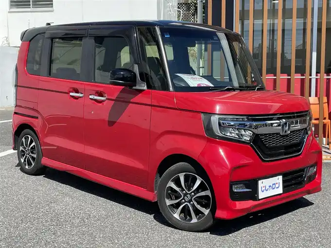 新着情報“Ｎ－ＢＯＸカスタムG・EX”2018年式ミラノレッド入荷しました！