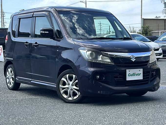 新着情報“ソリオバンディットベースグレード”2015年式ミステリアスバイオレットパール入荷しました！
