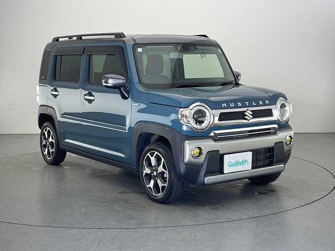 新着情報“ハスラーJスタイルターボ”2021年式デニムブルー ガンメタリック 2トーン入荷しました！