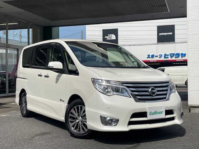 新着情報“セレナハイウェイスター S－ハイブリッド アドバンスドセーフティパッケージ”2014年式ブリリアントホワイトパール入荷しました！