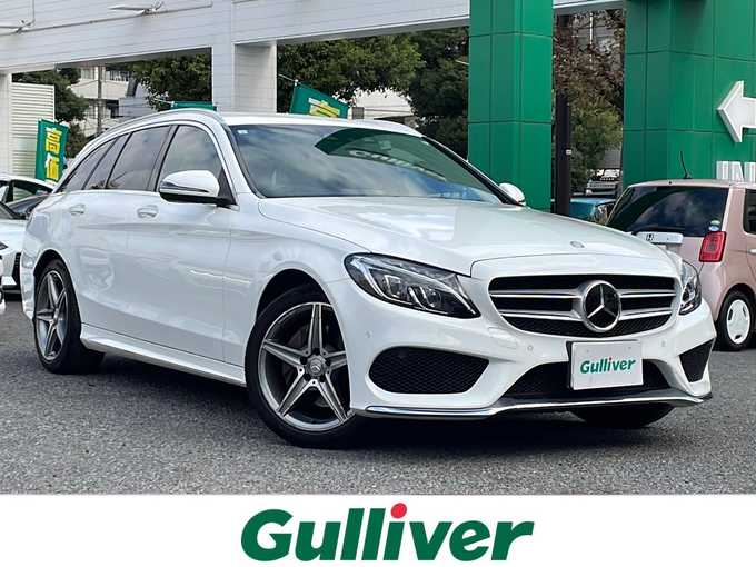 新着情報“ＣクラスステーションワゴンC200 ステーションワゴン スポーツ本革仕様”2017年式ポーラホワイト入荷しました！