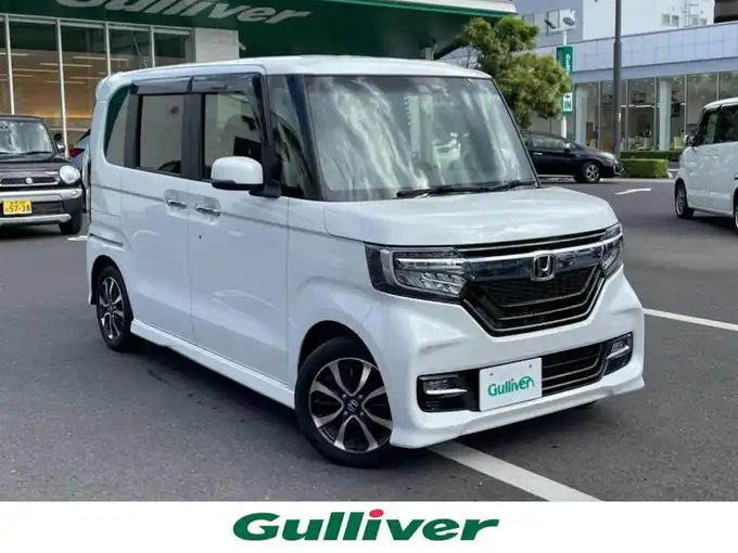 新着情報“Ｎ ＢＯＸカスタム G L ホンダセンシング”2019年式プラチナホワイトパール入荷しました！