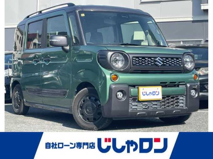 新着情報“スペーシアギアハイブリッドXZ”2020年式ツールグリーンパールメタリック/ガンメタリック2トーンルーフ入荷しました！