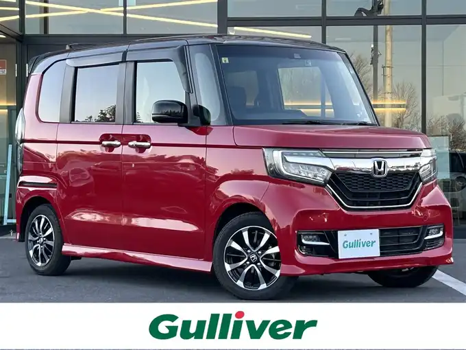 新着情報“Ｎ－ＢＯＸカスタムG・Lホンダセンシング”2018年式ミラノレッド入荷しました！