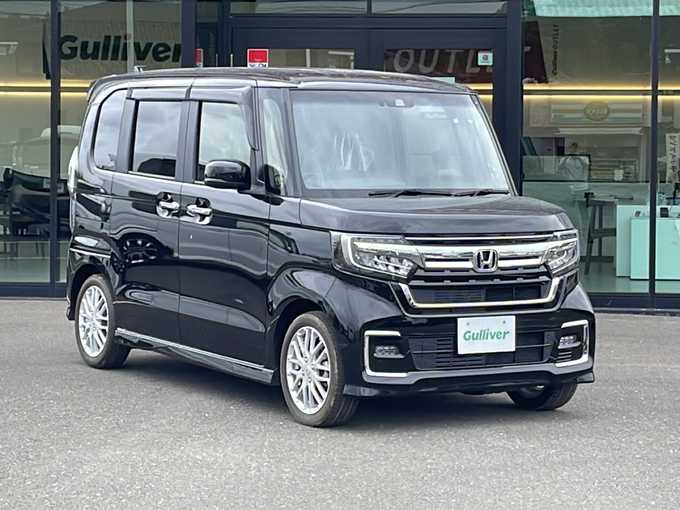 新着情報“Ｎ－ＢＯＸカスタムLターボ”2022年式クリスタルブラックパール入荷しました！