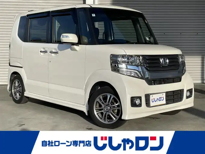 新着情報“Ｎ－ＢＯＸカスタムG・Aパッケージ”2014年式プレミアムホワイトパール入荷しました！