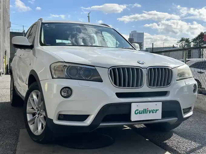 新着情報“Ｘ３xDrive 28i”2011年式アルピンホワイトⅢ入荷しました！