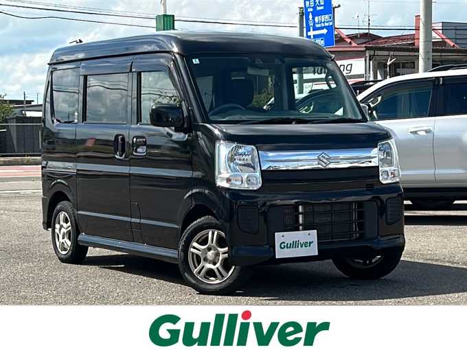 新着情報“エブリイワゴンJPターボ ハイルーフ”2022年式ブルーイッシュブラックパール3入荷しました！