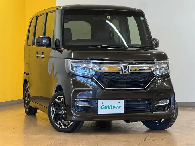 新着情報“Ｎ－ＢＯＸカスタムG・Lターボホンダセンシング”2018年式プレミアムグラマラスブロンズP入荷しました！