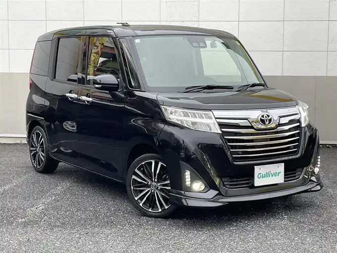 新着情報“ルーミーカスタムG”2019年式ブラックマイカメタリック入荷しました！