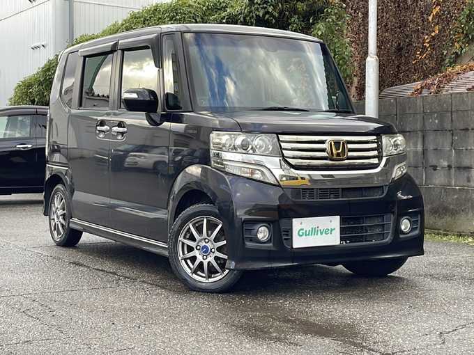 新着情報“Ｎ－ＢＯＸカスタムG特別仕様車SSパッケージ”2014年式プレミアムゴールドパープルパール入荷しました！