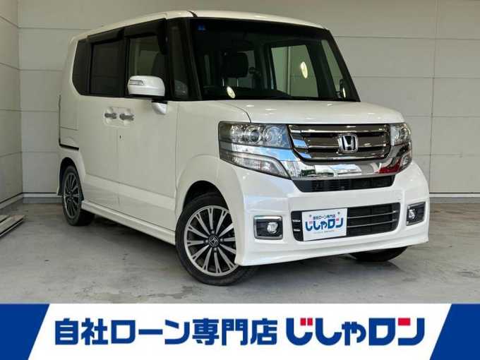 新着情報“Ｎ－ＢＯＸカスタムG・ターボLパッケージ”2015年式プレミアムホワイトパールⅡ入荷しました！