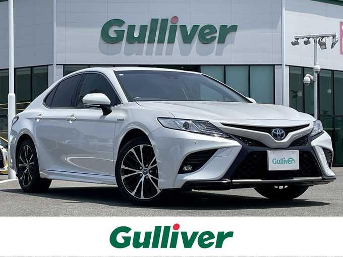 新着情報“カムリWSレザーパッケージ”2019年式プラチナホワイトパールマイカ入荷しました！