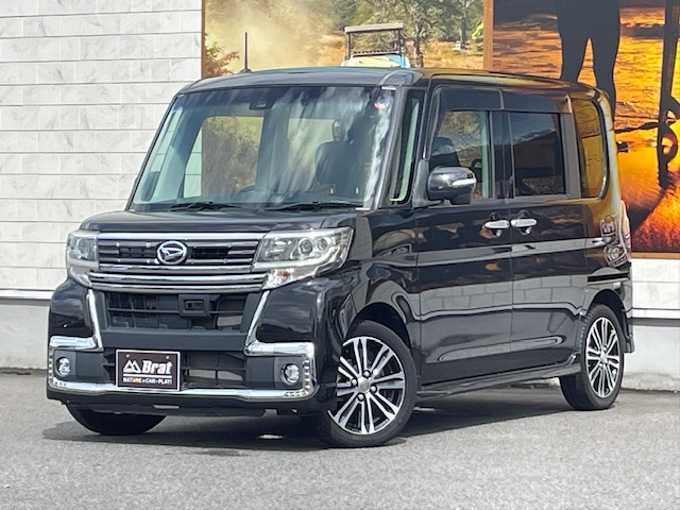 新着情報“タントカスタムRS トップエディションSAⅡ”2016年式ブラックマイカメタリック入荷しました！