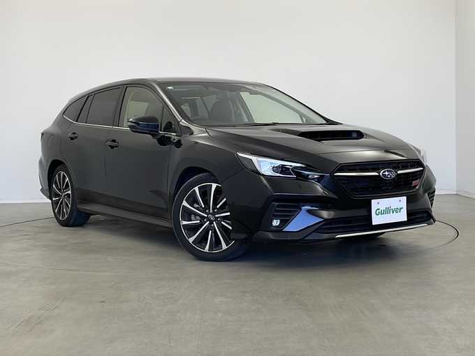 新着情報“レヴォーグSTIスポーツ EX”2023年式クリスタルブラックシリカ入荷しました！