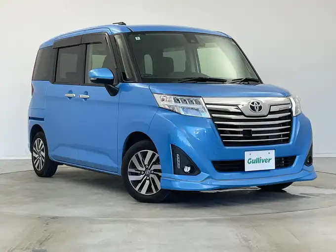 新着情報“ルーミーカスタムG S”2018年式ファインブルーマイカメタリック入荷しました！
