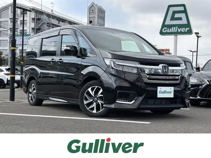 新着情報“ステップワゴンスパーダスパーダ ホンダセンシング”2018年式プレミアムスパークルブラックパール入荷しました！
