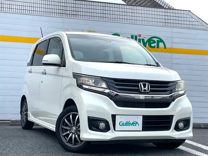 新着情報“Ｎ－ＷＧＮカスタムG・ターボパッケージ”2014年式プレミアムホワイトパール入荷しました！